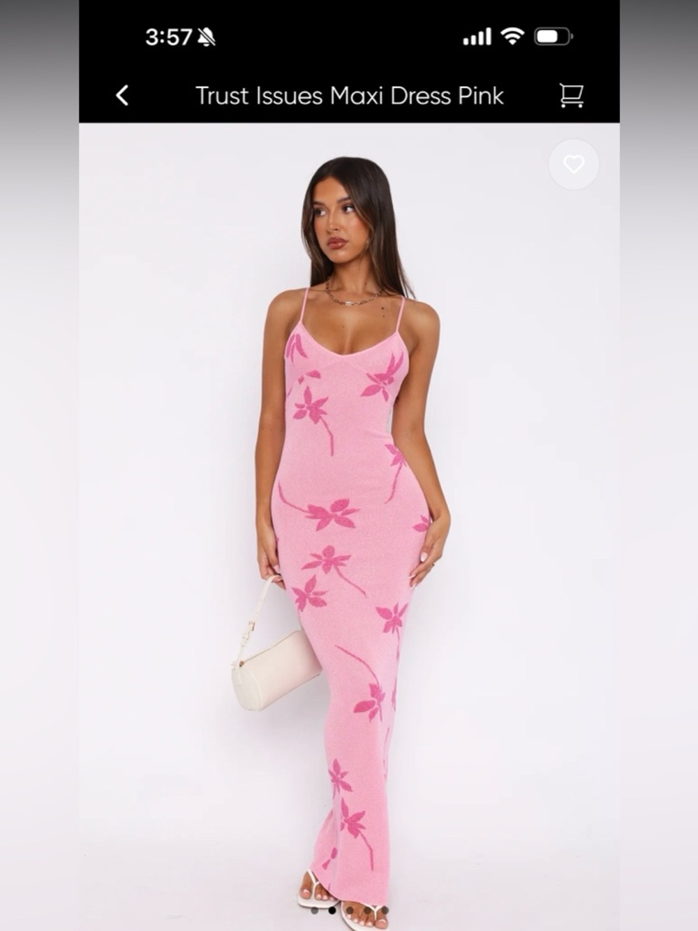 White Fox - Trust Issues Maxi Dress